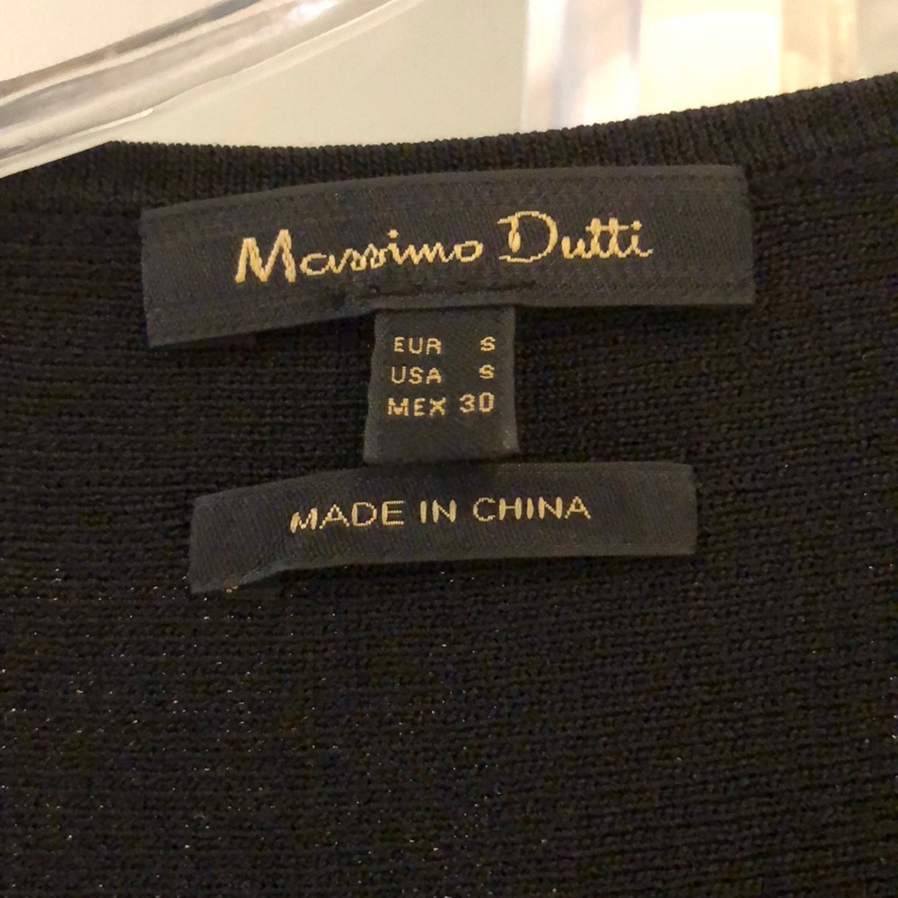 Massimo Dutti Ruffled Sleeve Top - Picture 3 of 5